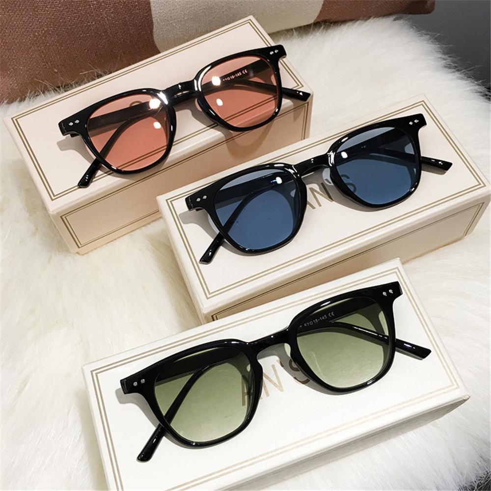 Sunglasses Oversized Square - UV400 Zwarte Zonnebril Heren Vintage Oversized