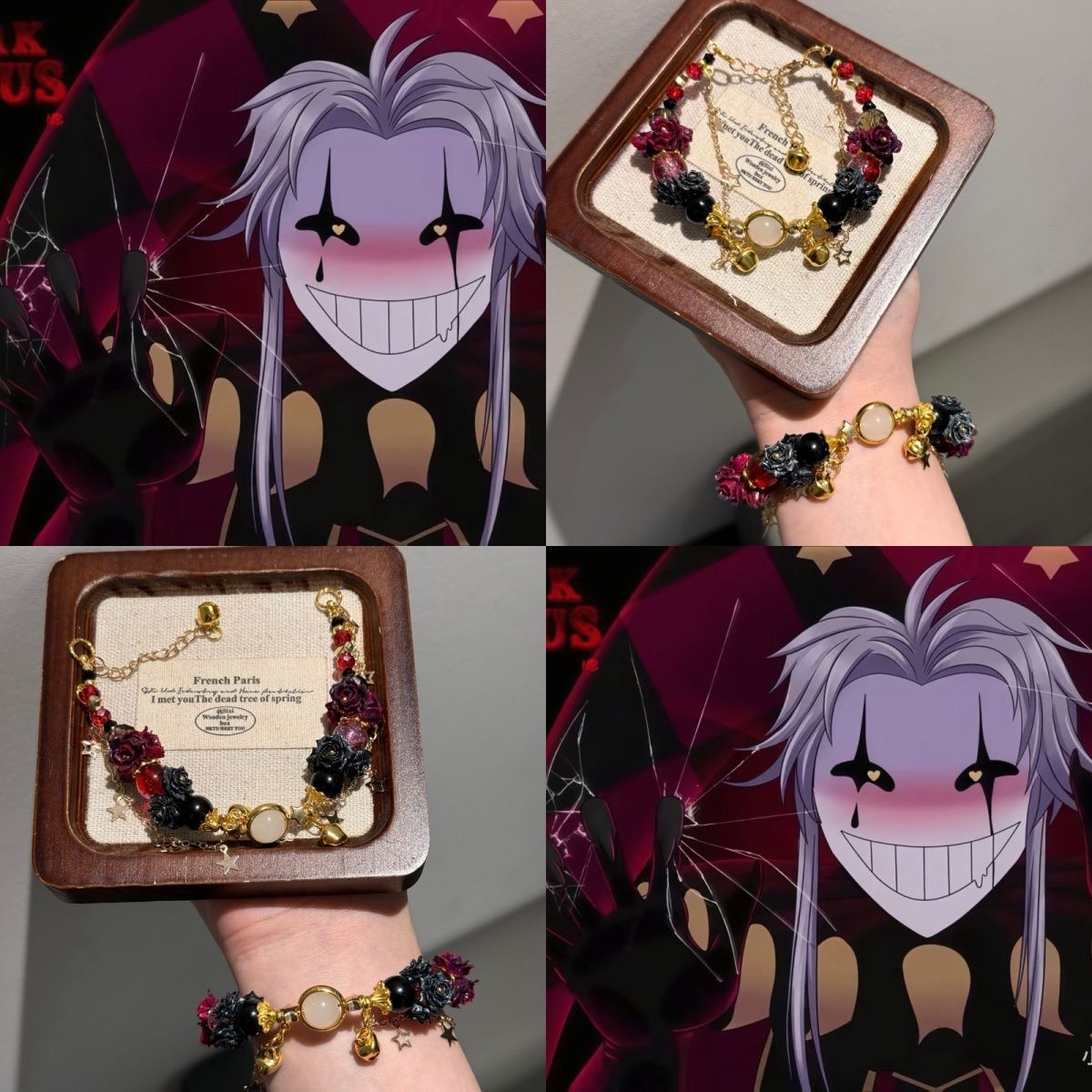 Women Accessories Bracelet - Vrouwen kralenarmbanden spel anime de freak
