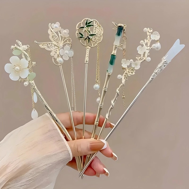 Women Accessories Shop Design - 1/6 stuks elegante Chinese stijl kwastje