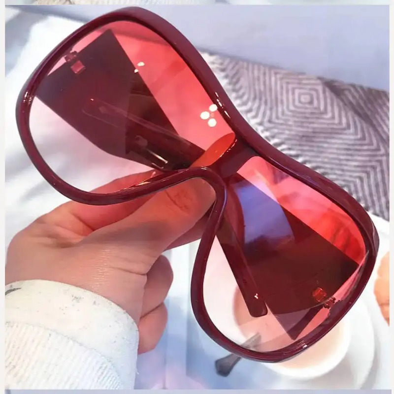 Sunglasses Oversized Square - One Piece Oversized Y2K-zonnebril voor dames
