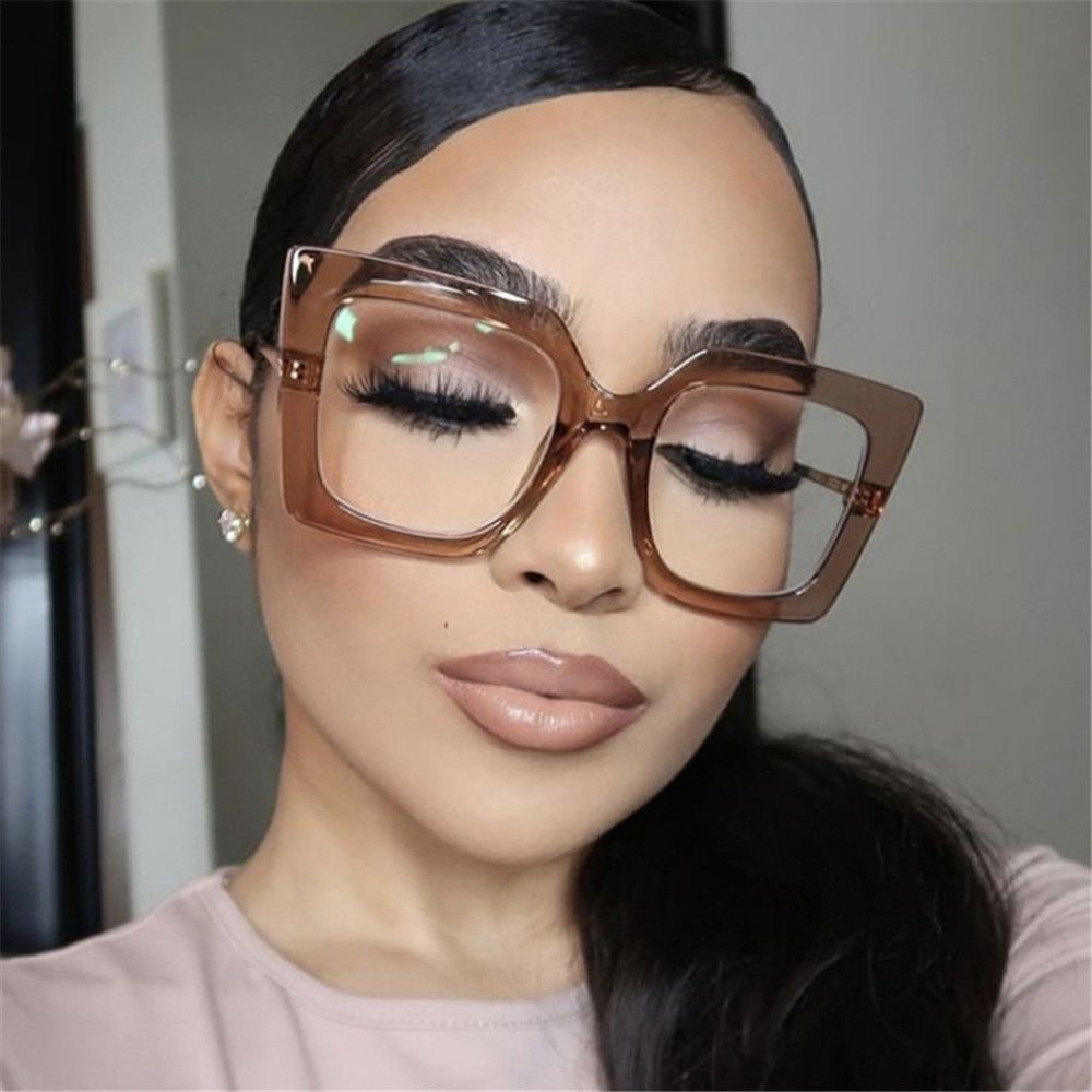 Sunglasses Oversized Square - Nieuwe Mode Vierkante Brillen Optische Anti-Blauwe