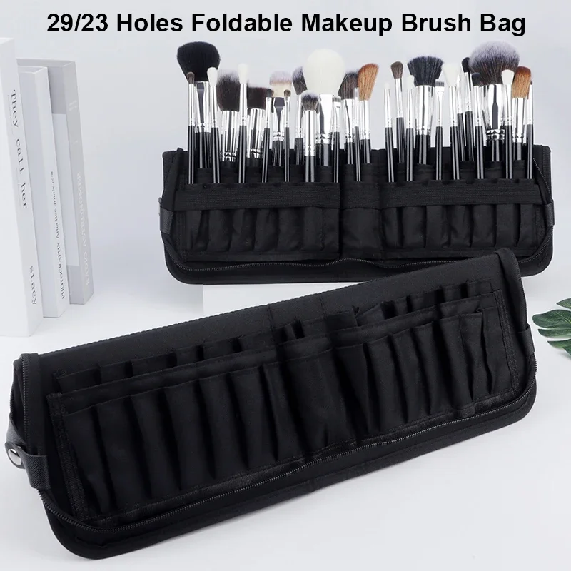 Women Accessories Pouch - 29/23 Gaten Opvouwbare Make-up Borstel Tas