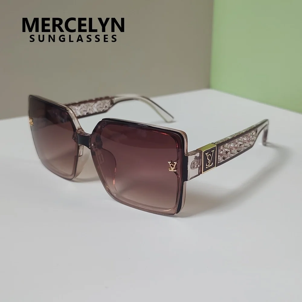 Sunglasses Oversized Square - Luxe stijlvolle merkzonnebril voor dames en