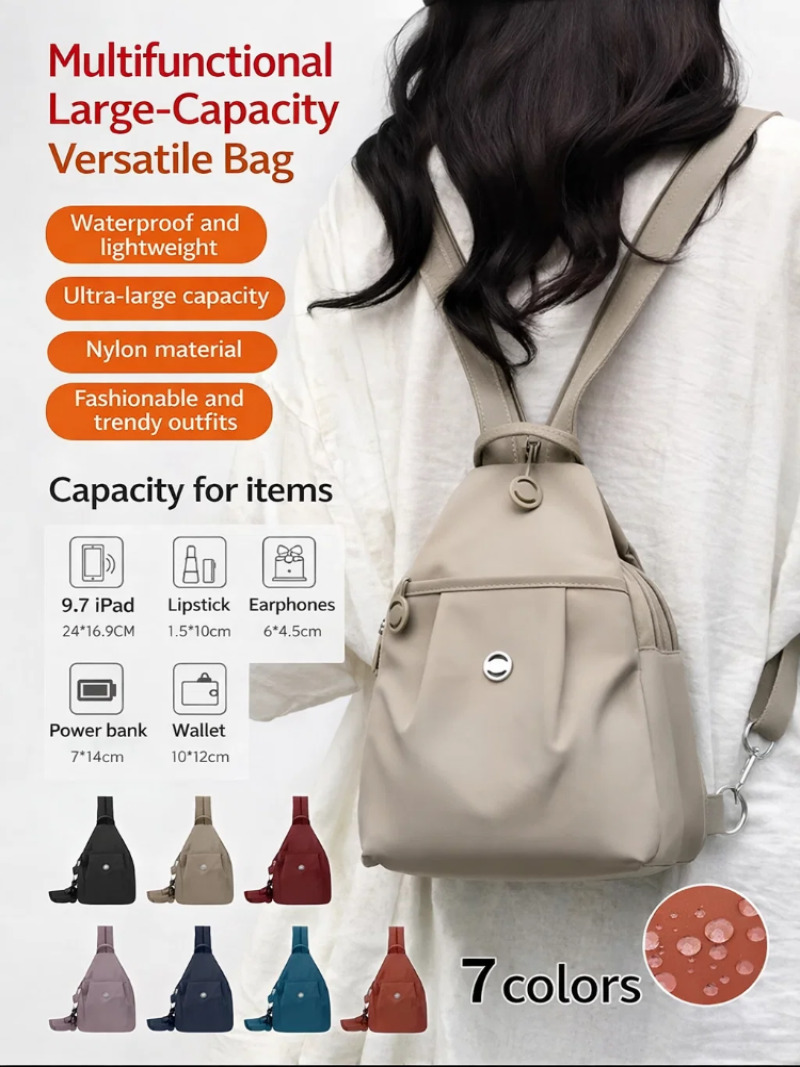 Women Accessories Pouch - Lichtgewicht mini-rugzak voor dames, borsttas van