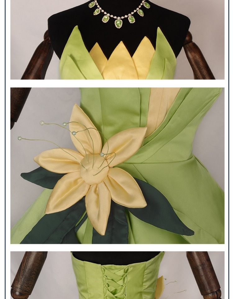 Prinses Tiana Jurk Cosplay Kos - Women Accessories Products recensie en prijs