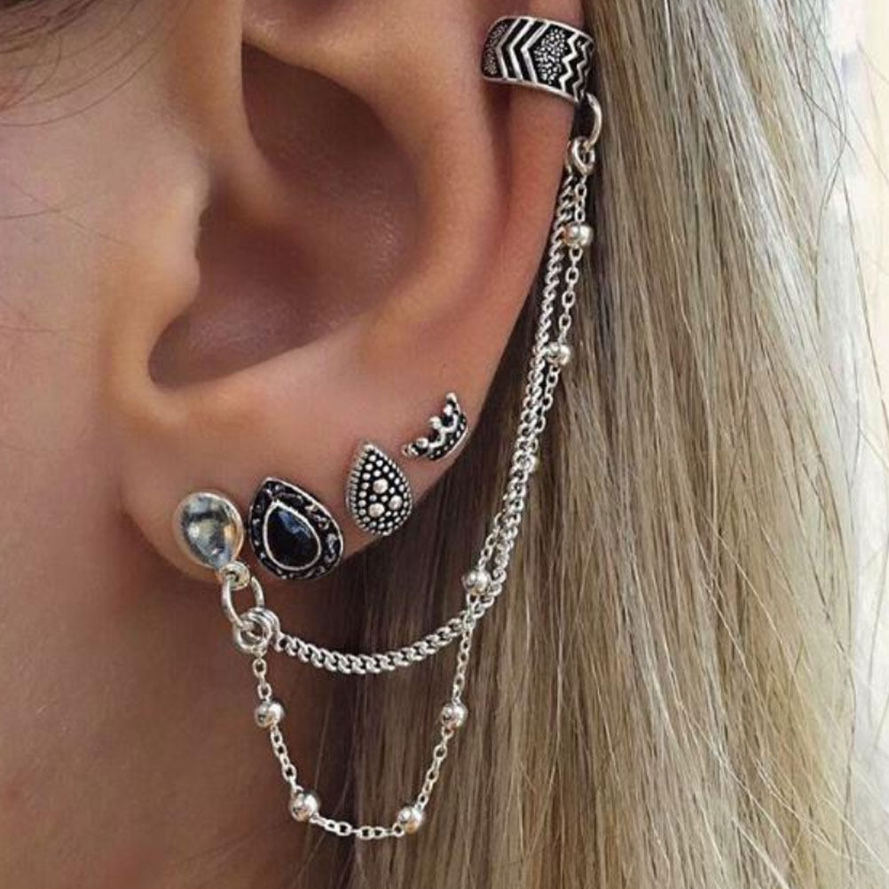 1Set Punk Style Metalen Oorkle - Women Accessories Shop Design recensie en prijs