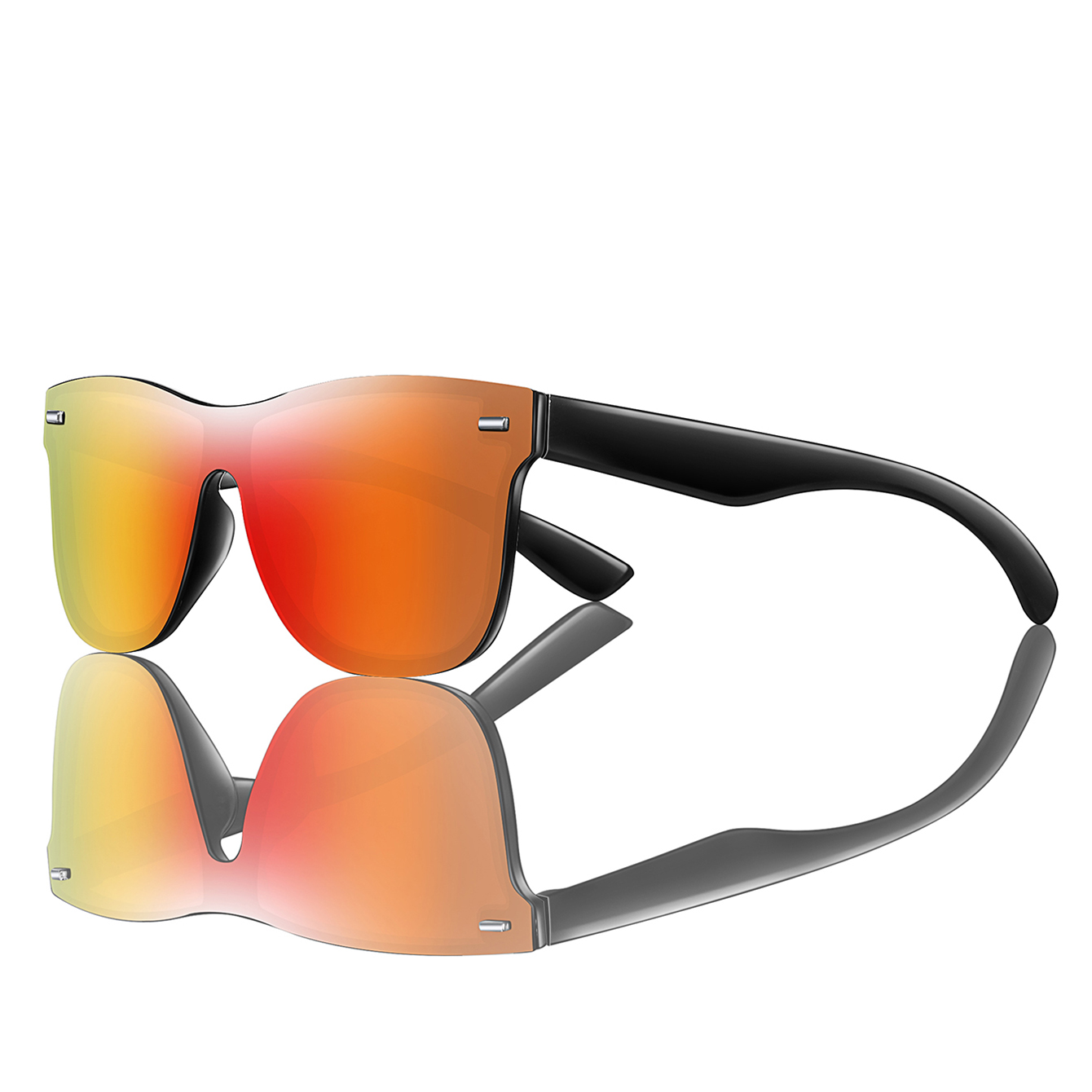 Mannen Vrouwen Mode Winddicht  - Sunglasses Oversized Square recensie en prijs