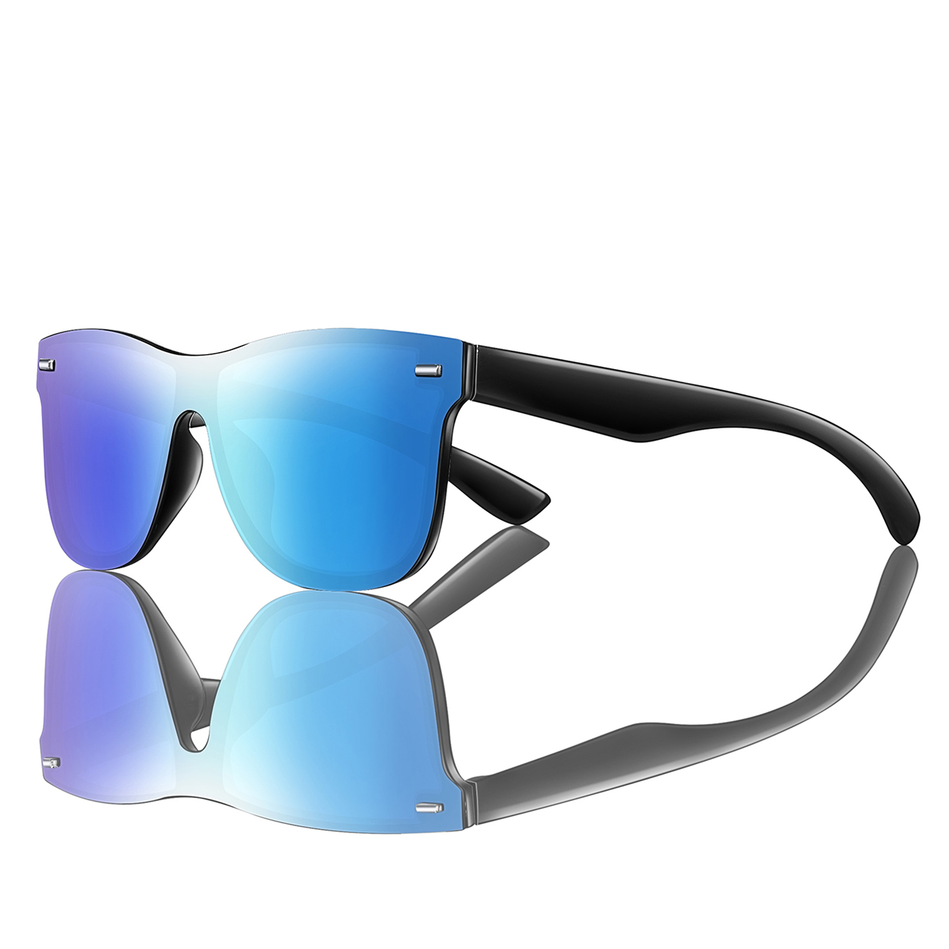 Mannen Vrouwen Mode Winddicht  - Sunglasses Oversized Square recensie en prijs