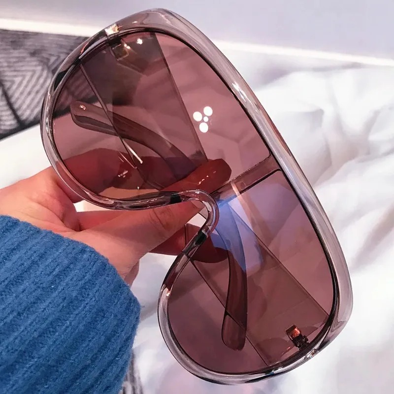 One Piece Oversize Shield-zonn - Sunglasses Oversized Square recensie en prijs