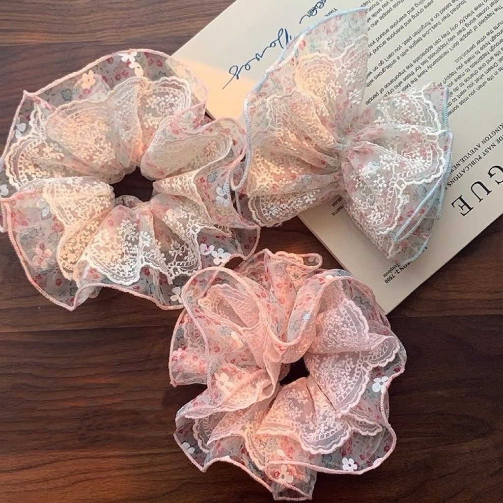 Roze en groene haarband met bl - Women Accessories Shop Design recensie en prijs