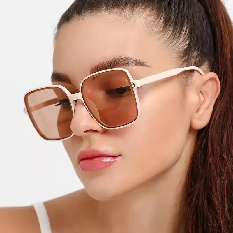 Vintage oversized vierkante zo - Sunglasses Oversized Square recensie en prijs