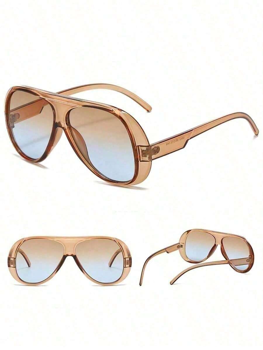 1 stuk gloednieuwe retro-desig - Sunglasses Oversized Square recensie en prijs
