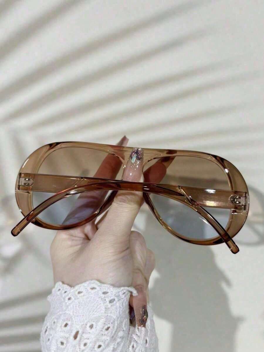 1 stuk gloednieuwe retro-desig - Sunglasses Oversized Square recensie en prijs