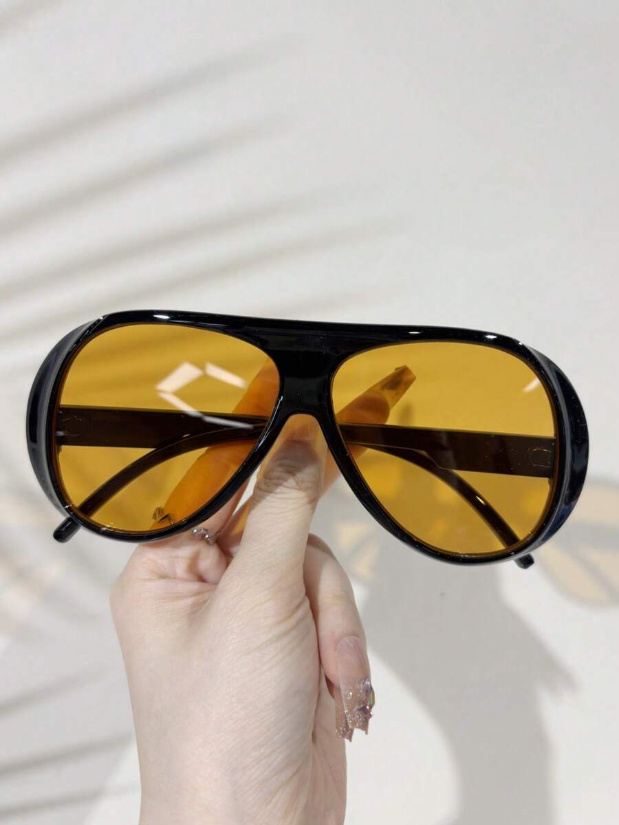 Vintage oversized vierkante mo - Sunglasses Oversized Square recensie en prijs