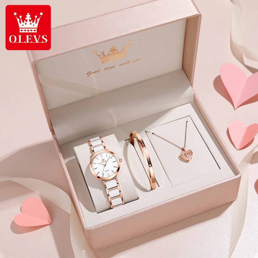 OLEVS Dameshorloge 5877 Luxe E - Women Accessories Bracelet recensie en prijs