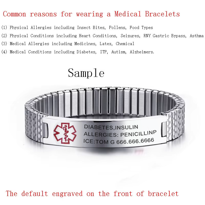 Vnox Roestvrij Staal Medische  - Resin Bangle Bracelet recensie en prijs
