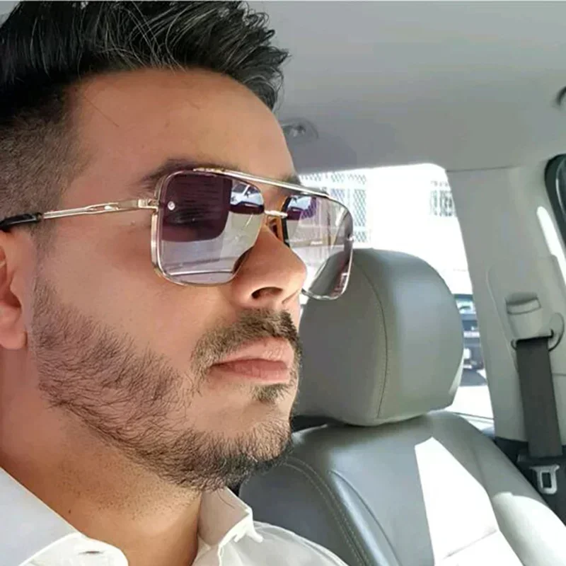 Oversized vierkante zonnebril  - Sunglasses Oversized Square recensie en prijs