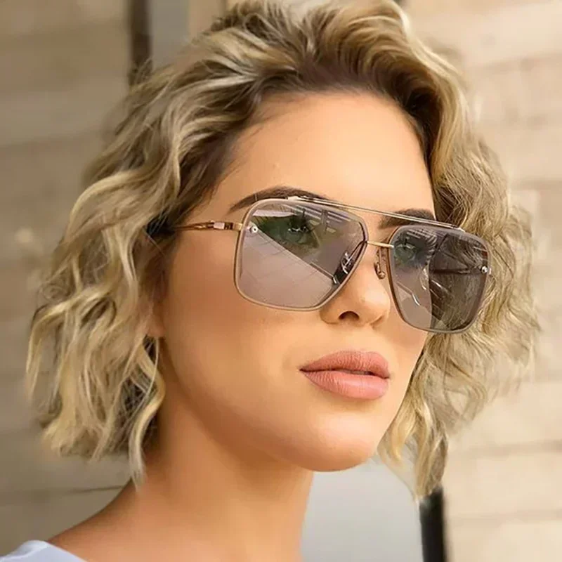 Oversized vierkante zonnebril  - Sunglasses Oversized Square recensie en prijs