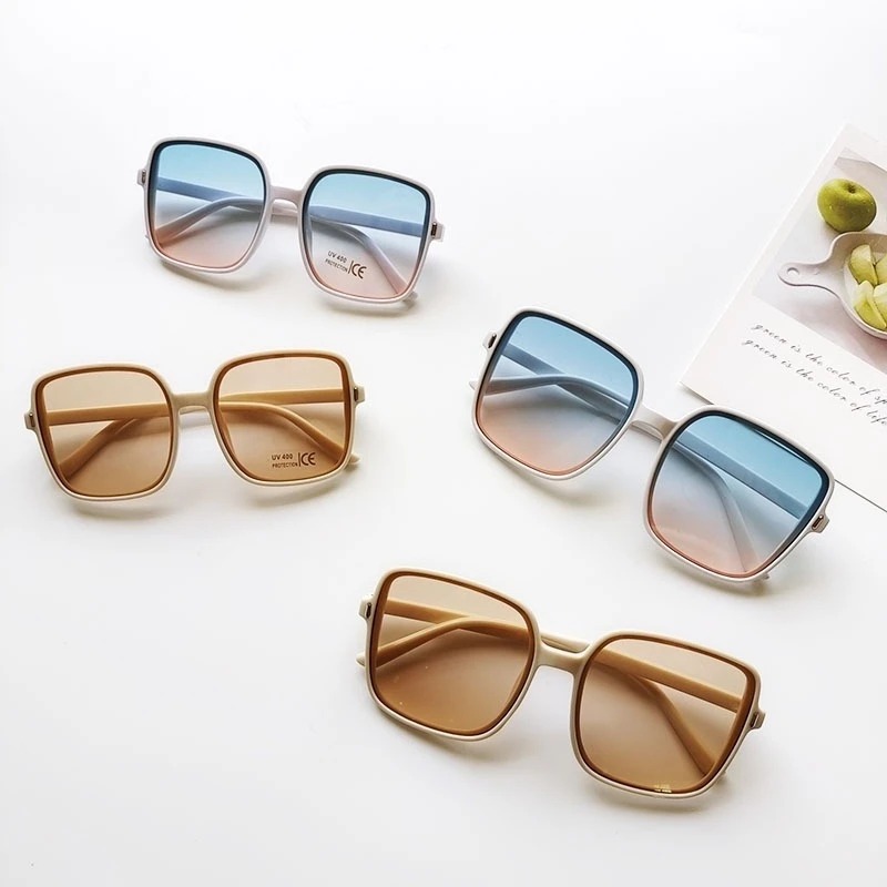 Vintage oversized vierkante zo - Sunglasses Oversized Square recensie en prijs