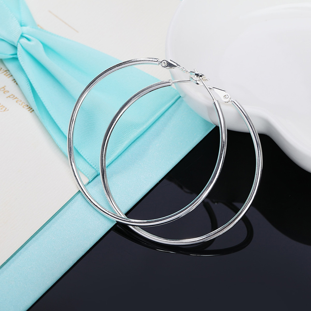 925 Sterling Zilver Grote Cirk - Statement Earrings Oversized recensie en prijs