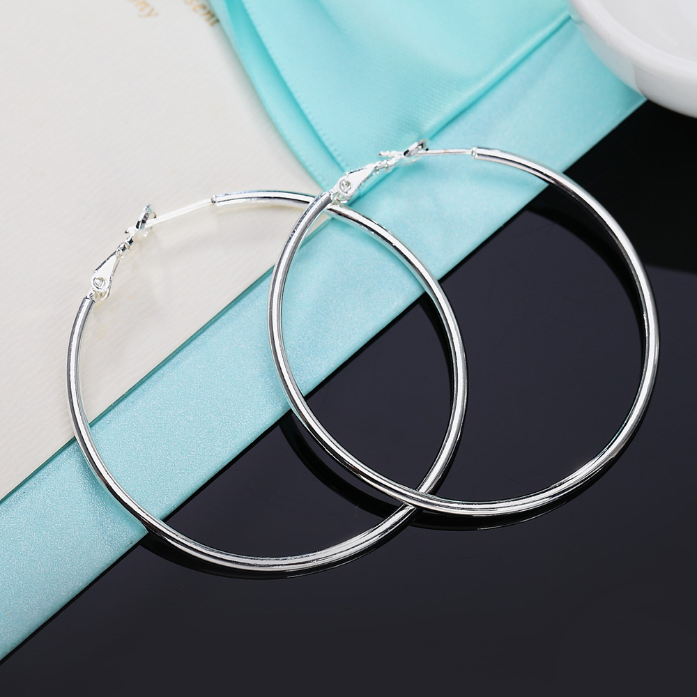 925 Sterling Zilver Grote Cirk - Statement Earrings Oversized recensie en prijs
