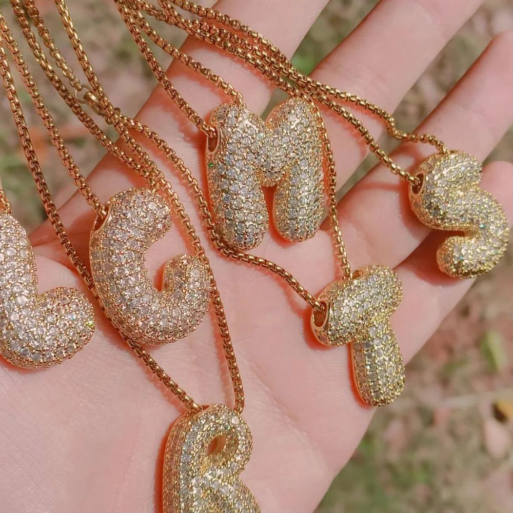 Luxe Kubieke Zirkoon Ballon Be - Charm Necklace Dainty recensie en prijs