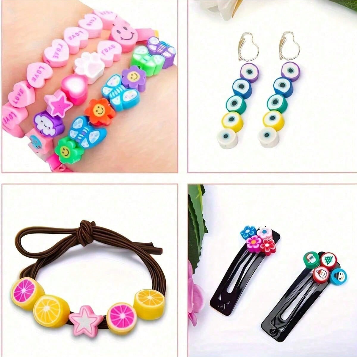 1450/1200/250 stuks polymeerkl - Women Accessories Bracelet recensie en prijs