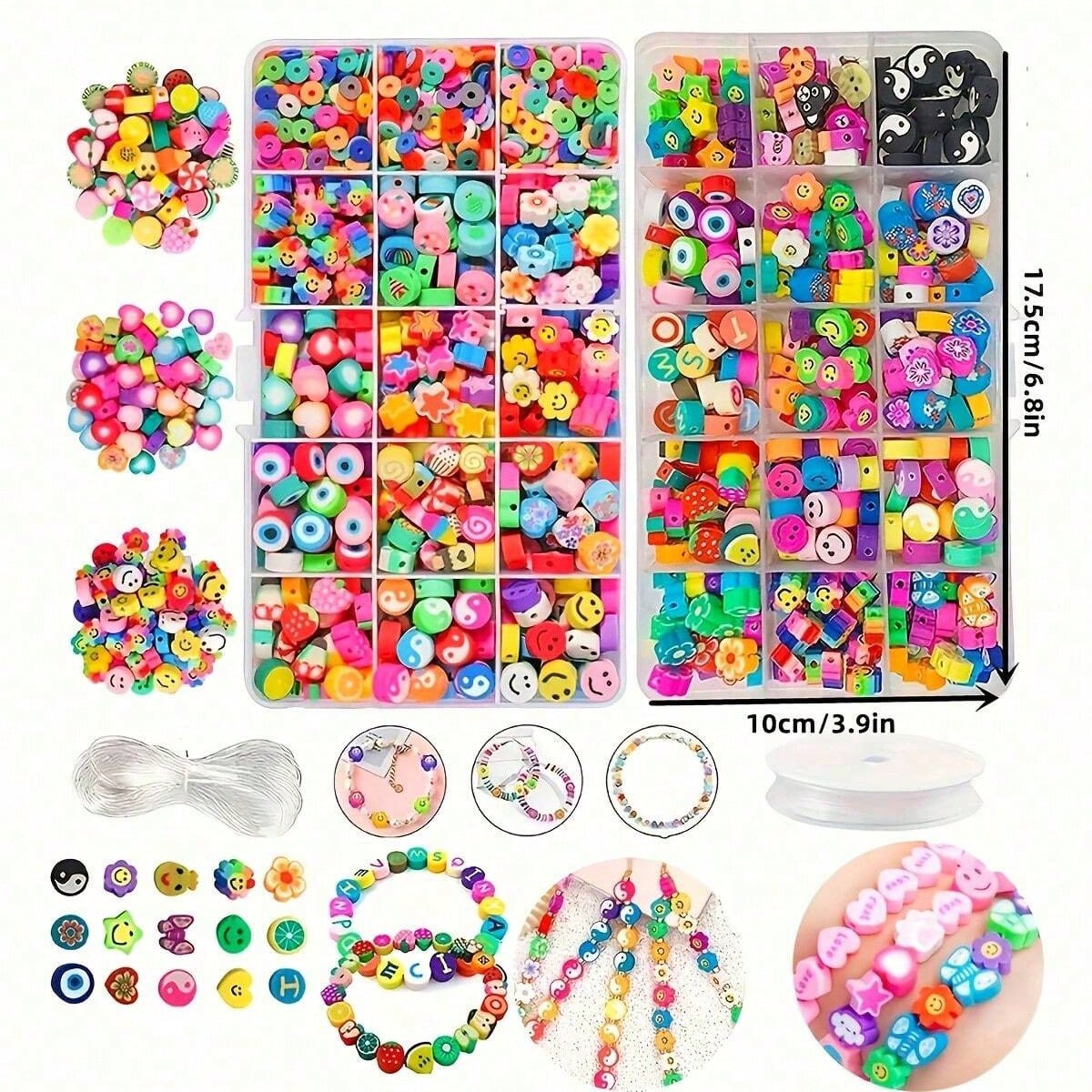 1450/1200/250 stuks polymeerkl - Women Accessories Bracelet recensie en prijs