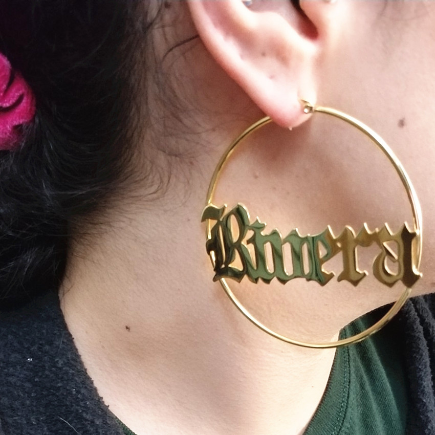 Gepersonaliseerde Vrouwen Grot - Statement Earrings Oversized recensie en prijs