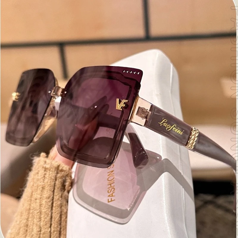 Nieuwe Cool Rimeless Gepolaris - Sunglasses Oversized Square recensie en prijs
