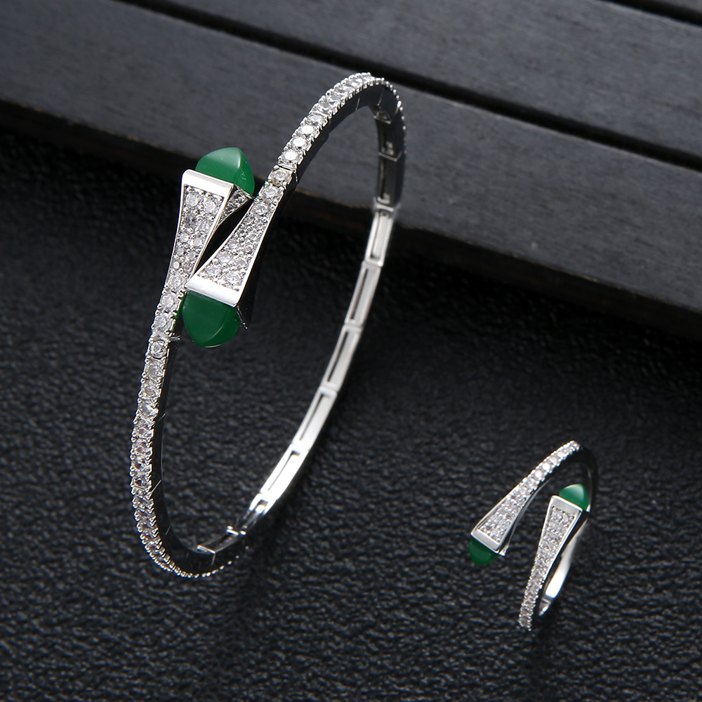 Nieuwe jerseis Damesmode 2-del - Resin Bangle Bracelet recensie en prijs