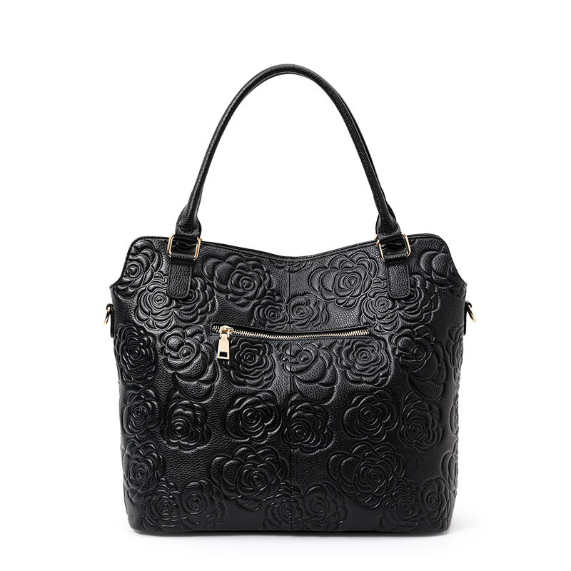Modieuze handtas van reliëflee - Women'S Accessories Handbags recensie en prijs