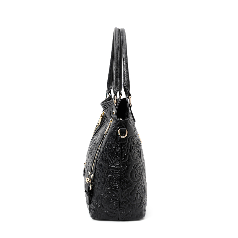 Modieuze handtas van reliëflee - Women'S Accessories Handbags recensie en prijs