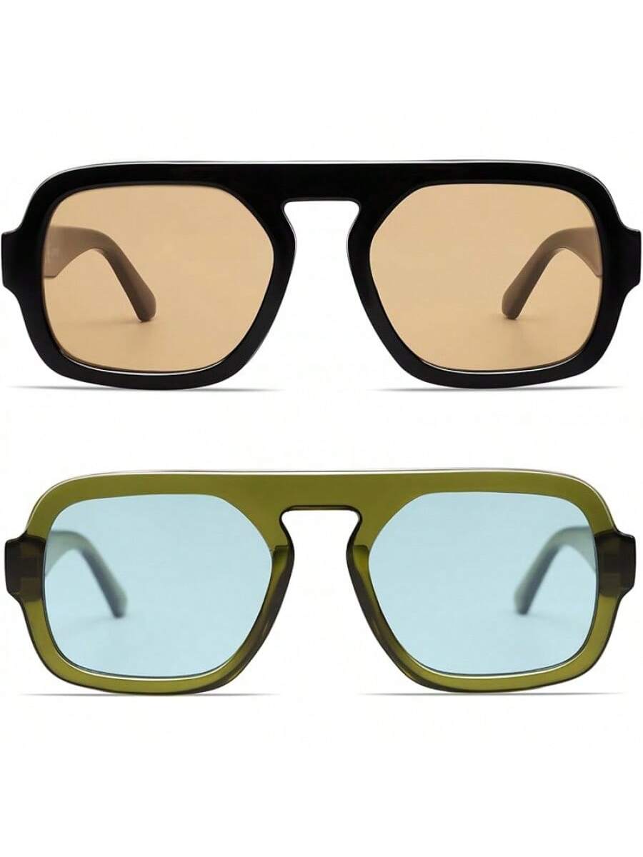 VANLINKER Oversized Retro Squa - Sunglasses Oversized Square recensie en prijs