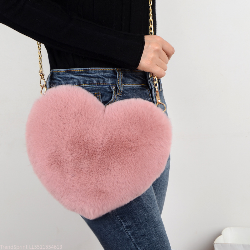 Mode Dames Hartvormige Kunstbo - Women'S Accessories Handbags recensie en prijs