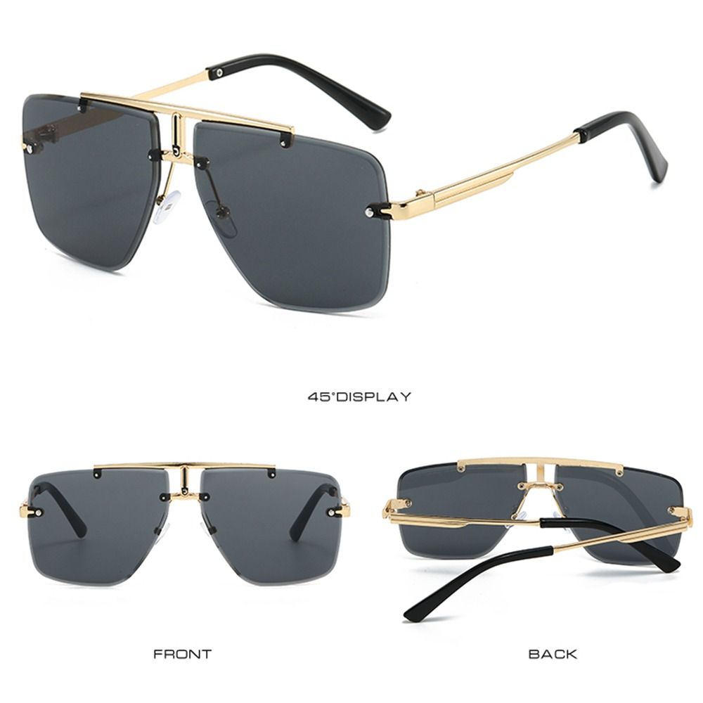 1pc Oversized Dubbele Brug Zon - Sunglasses Oversized Square recensie en prijs