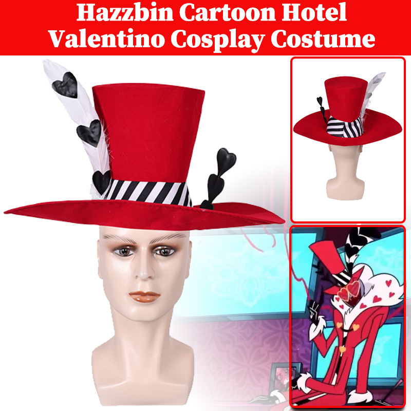 Hazzbin Valentino Hoed Cosplay - Women'S Valentino Accessories recensie en prijs