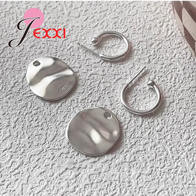 Onregelmatige metalen textuur  - Statement Earrings Oversized recensie en prijs