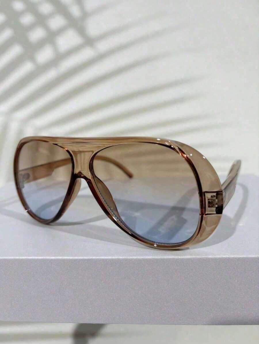 1 stuk gloednieuwe retro desig - Sunglasses Oversized Square recensie en prijs