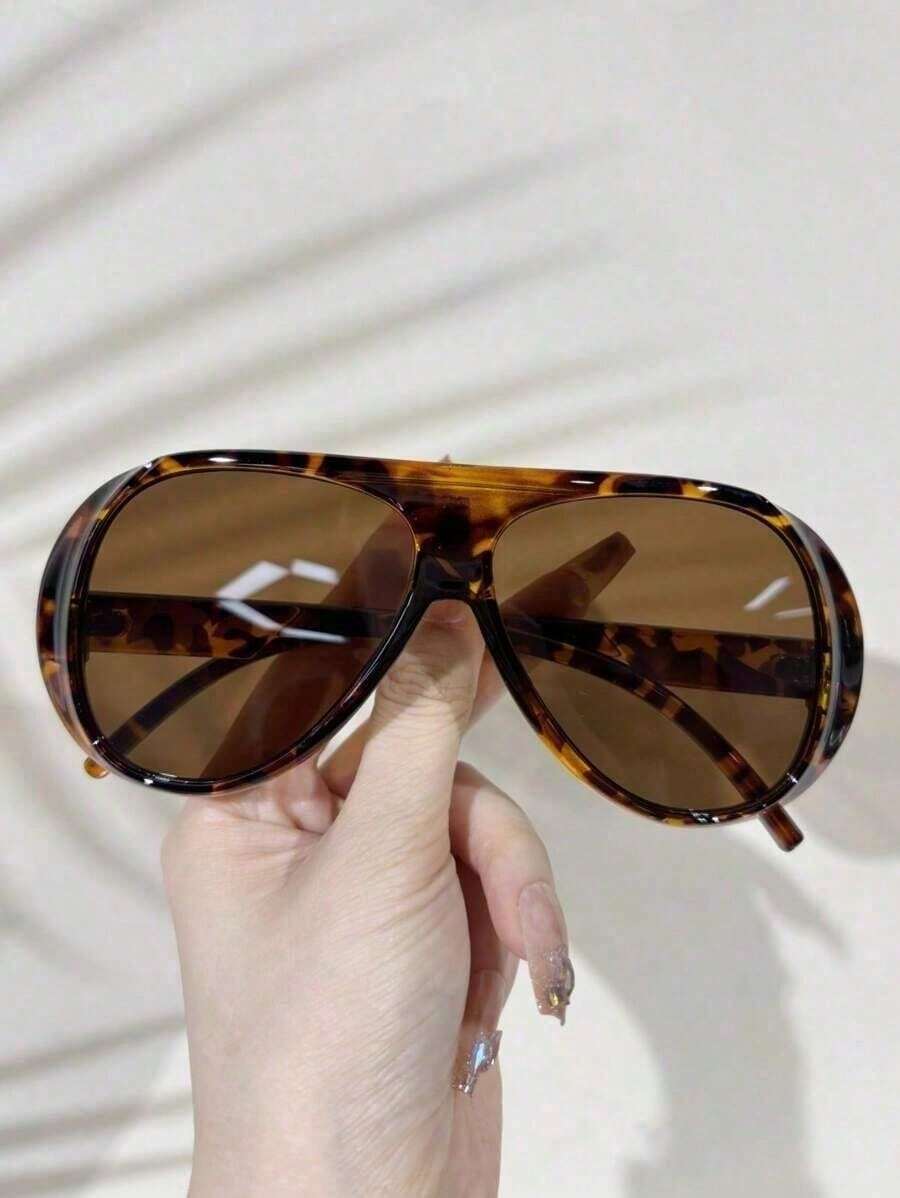 1 stuk gloednieuwe retro desig - Sunglasses Oversized Square recensie en prijs