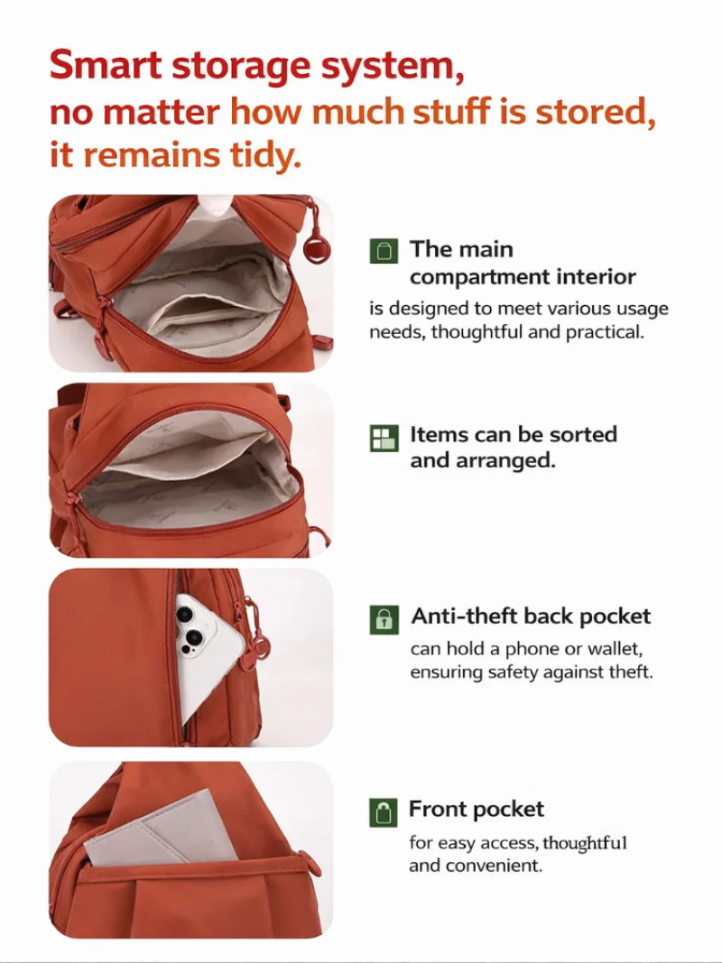 Lichtgewicht mini-rugzak voor  - Women Accessories Pouch recensie en prijs