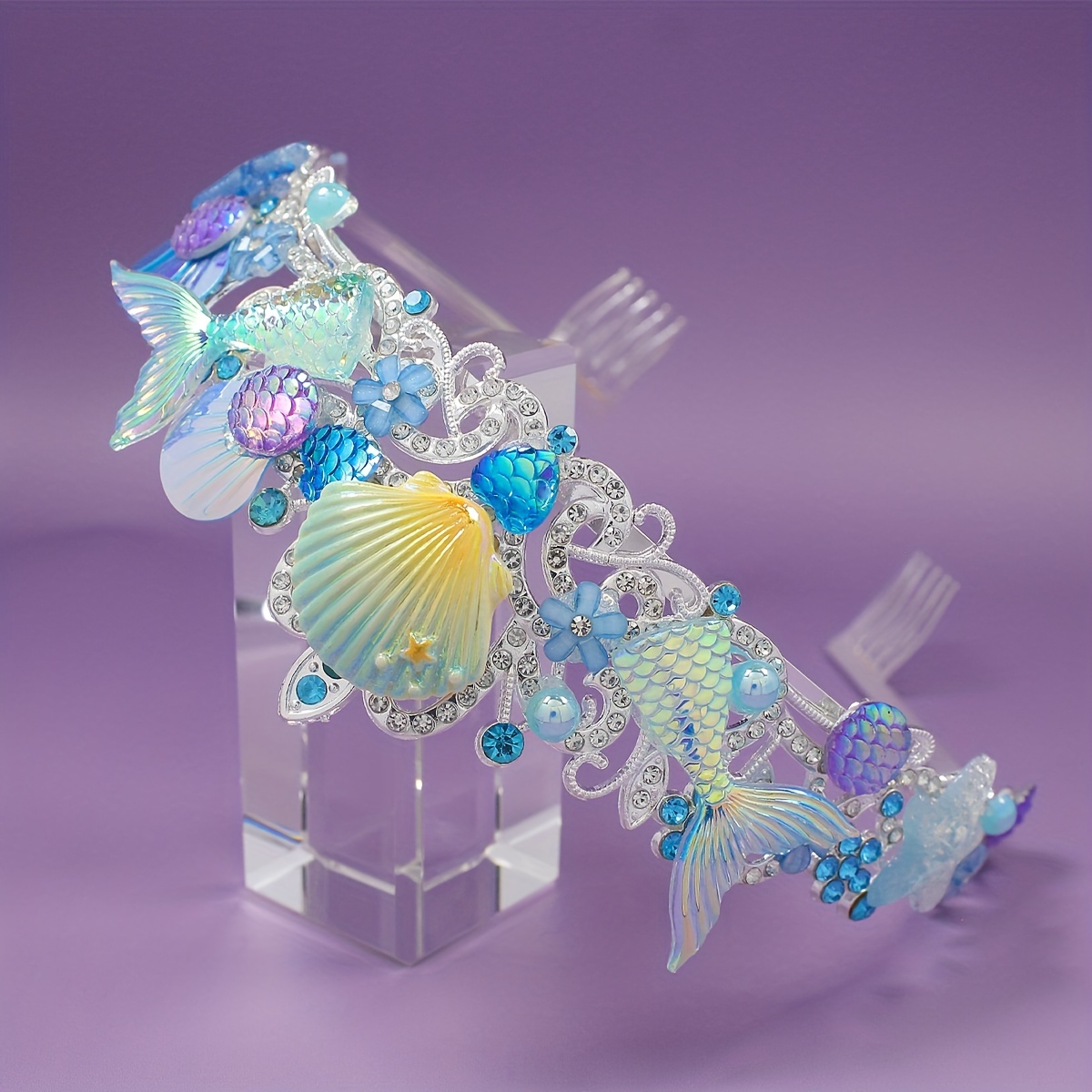 2025, nieuwe zeemeermin haarka - Women Accessories For Gift recensie en prijs