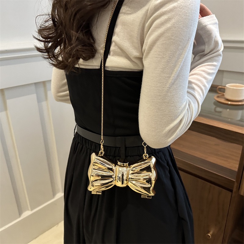 Luxe mode metalen mini-handtas - Women'S Accessories Handbags recensie en prijs